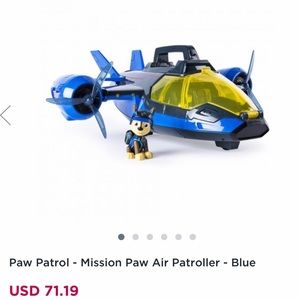 PAW PATROL Mission Air Patroller Plane